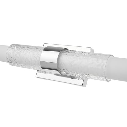 Z-Lite Egon 1 Light Vanity in Chrome color, Steel frame
