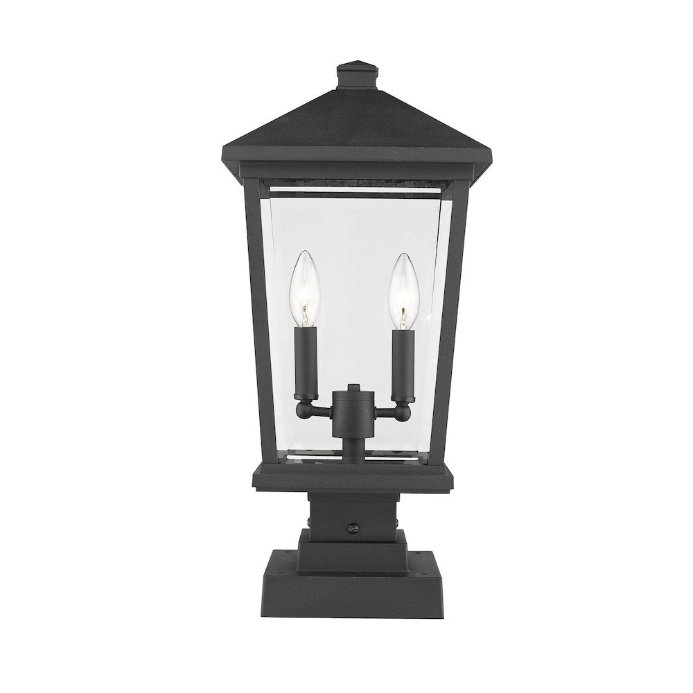 Z-Lite 2 Light Outdoor Pier Mounted Fixture