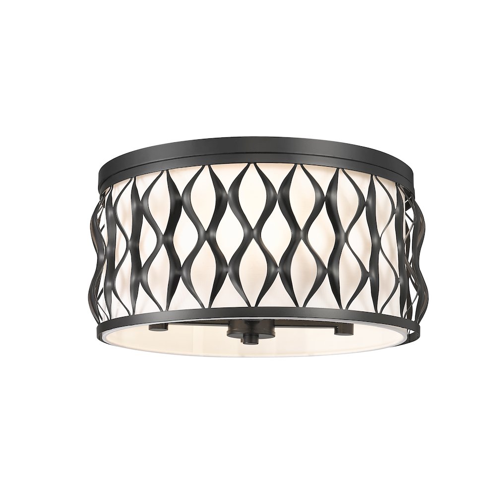 Z-Lite 4 Light Flush mount