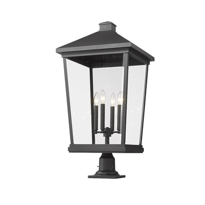 Z-Lite 4 Light Outdoor Pier Mounted Fixture