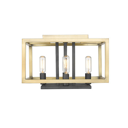 Z-Lite 4 Light Flush Mount