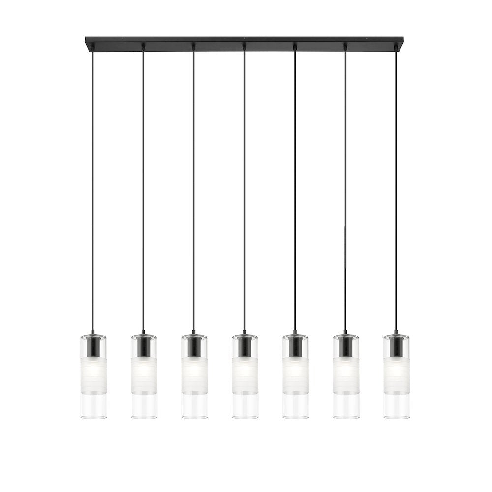 Z-Lite 7 Light Linear Chandelier