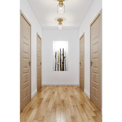Z-Lite 1 Light Flush Mount