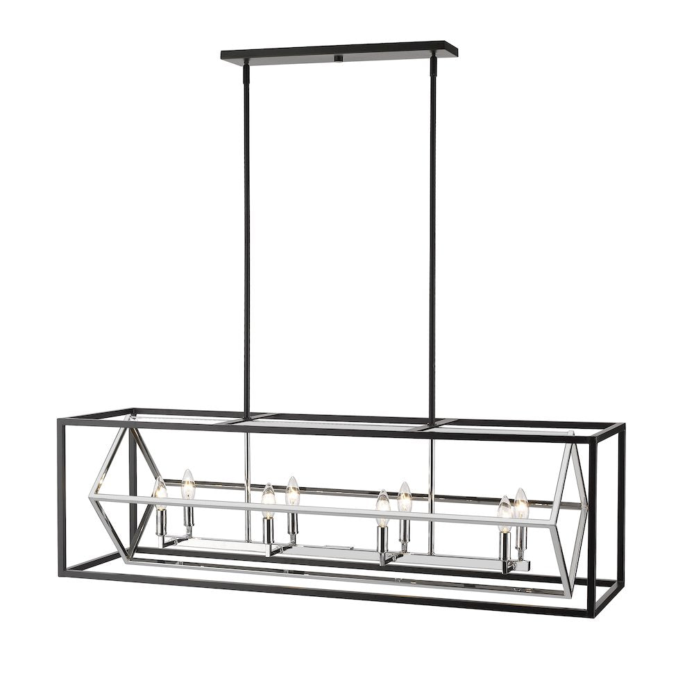 Z-Lite 8 Light Linear Chandelier