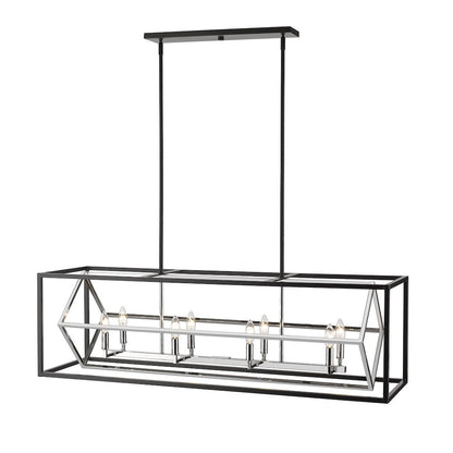 Z-Lite 8 Light Linear Chandelier
