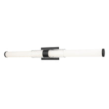 Z-Lite Egon 1 Light Vanity in Matte Black color, Steel frame