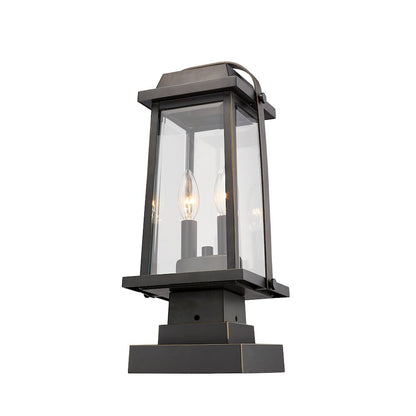 Z-Lite 2 Light Outdoor Pier Mounted Fixture