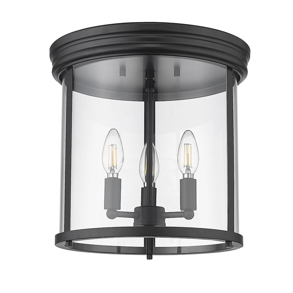 Z-Lite 3 Light Flush Mount