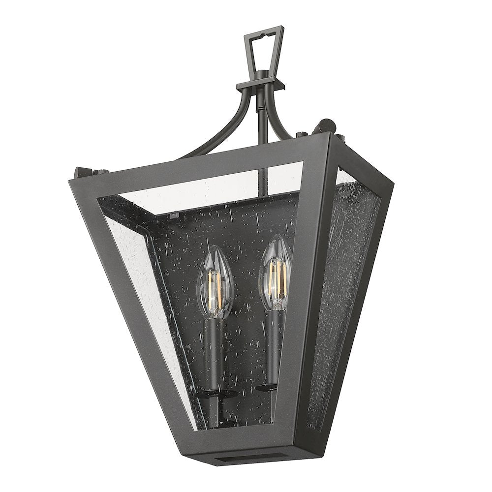 Z-Lite 2 Light Wall Sconce, Iron Ore