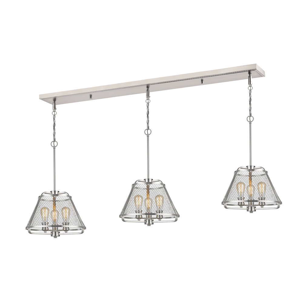 Z-Lite 9 Light Linear Chandelier