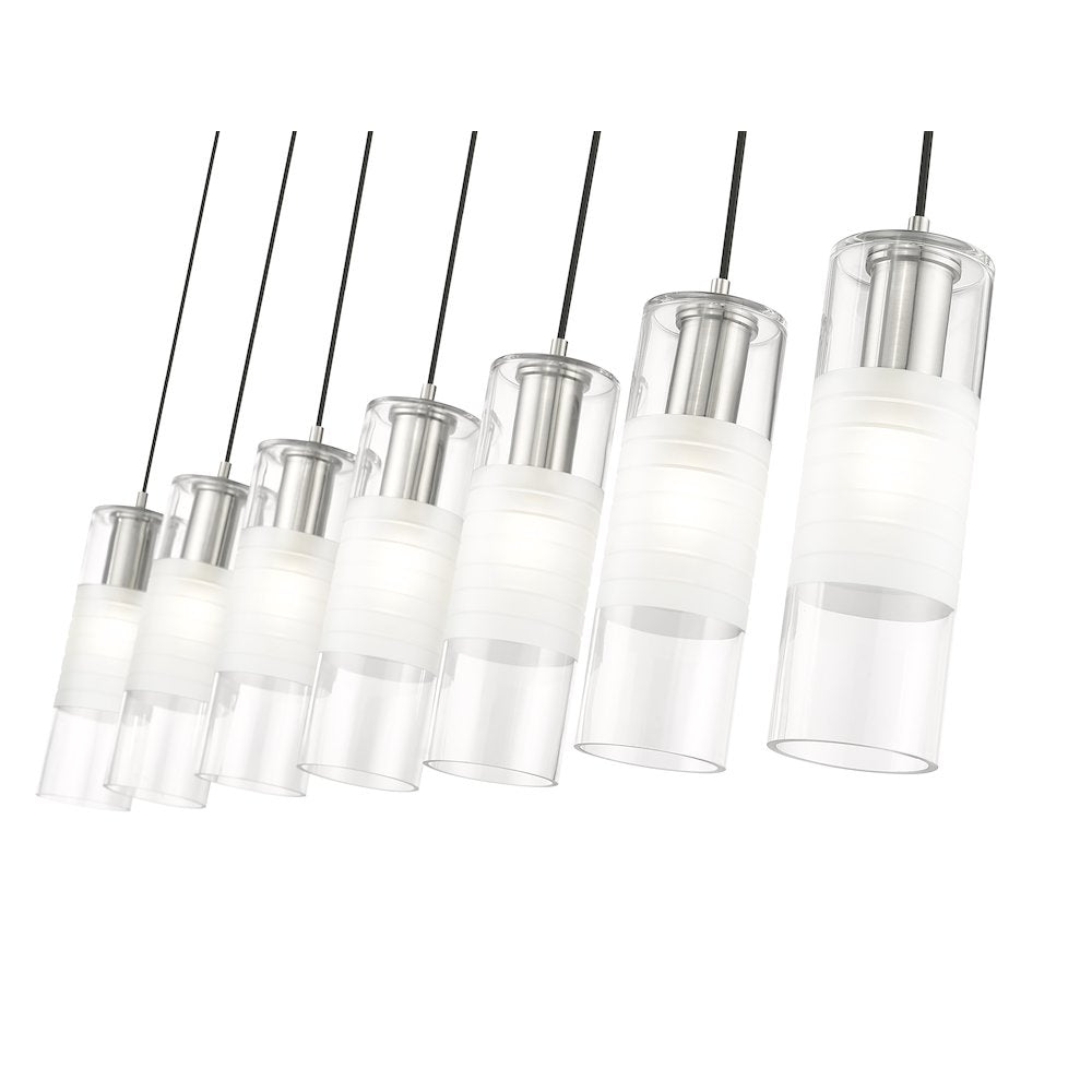 Z-Lite 7 Light Linear Chandelier