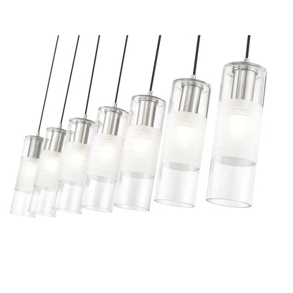 Z-Lite 7 Light Linear Chandelier