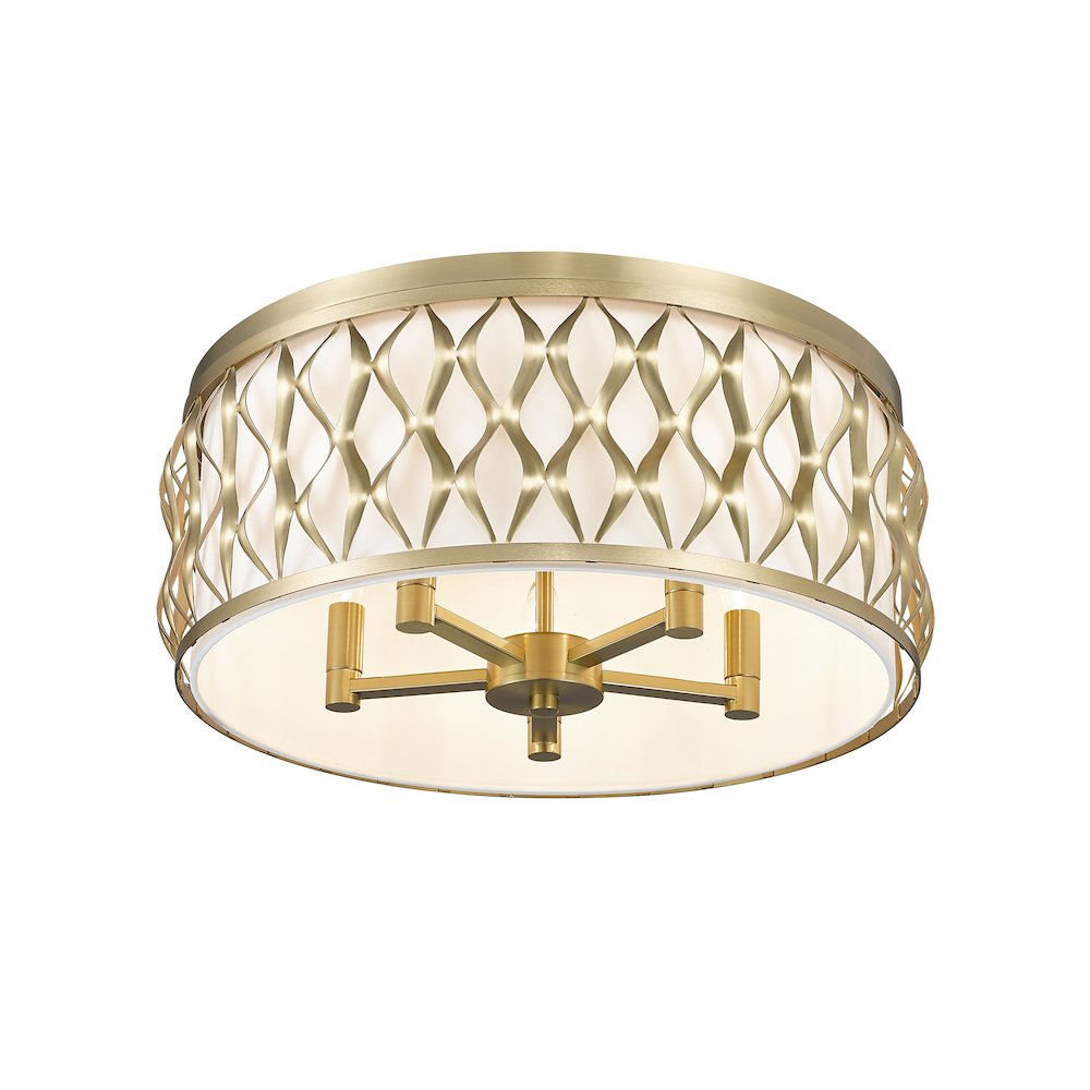 Z-Lite 5 Light Flush mount