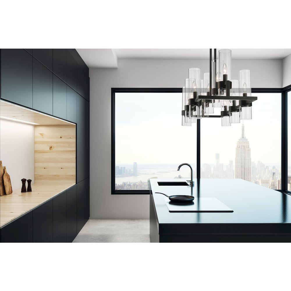 Z-Lite 10 Light Linear Chandelier