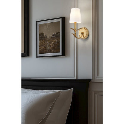 Z-Lite 1 Light Wall Sconce, Gold Leaf
