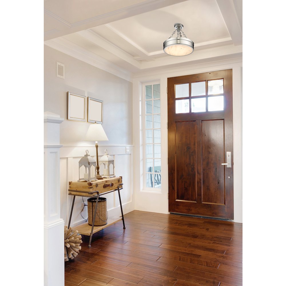 Z-Lite 1 Light Semi Flush Mount