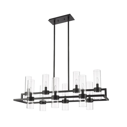 Z-Lite 10 Light Linear Chandelier