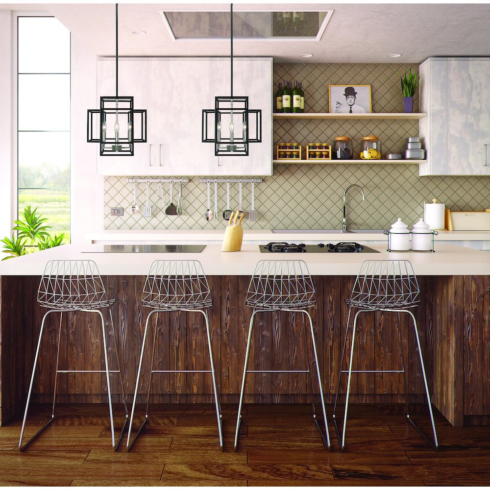 Z-Lite 4 Light Pendant