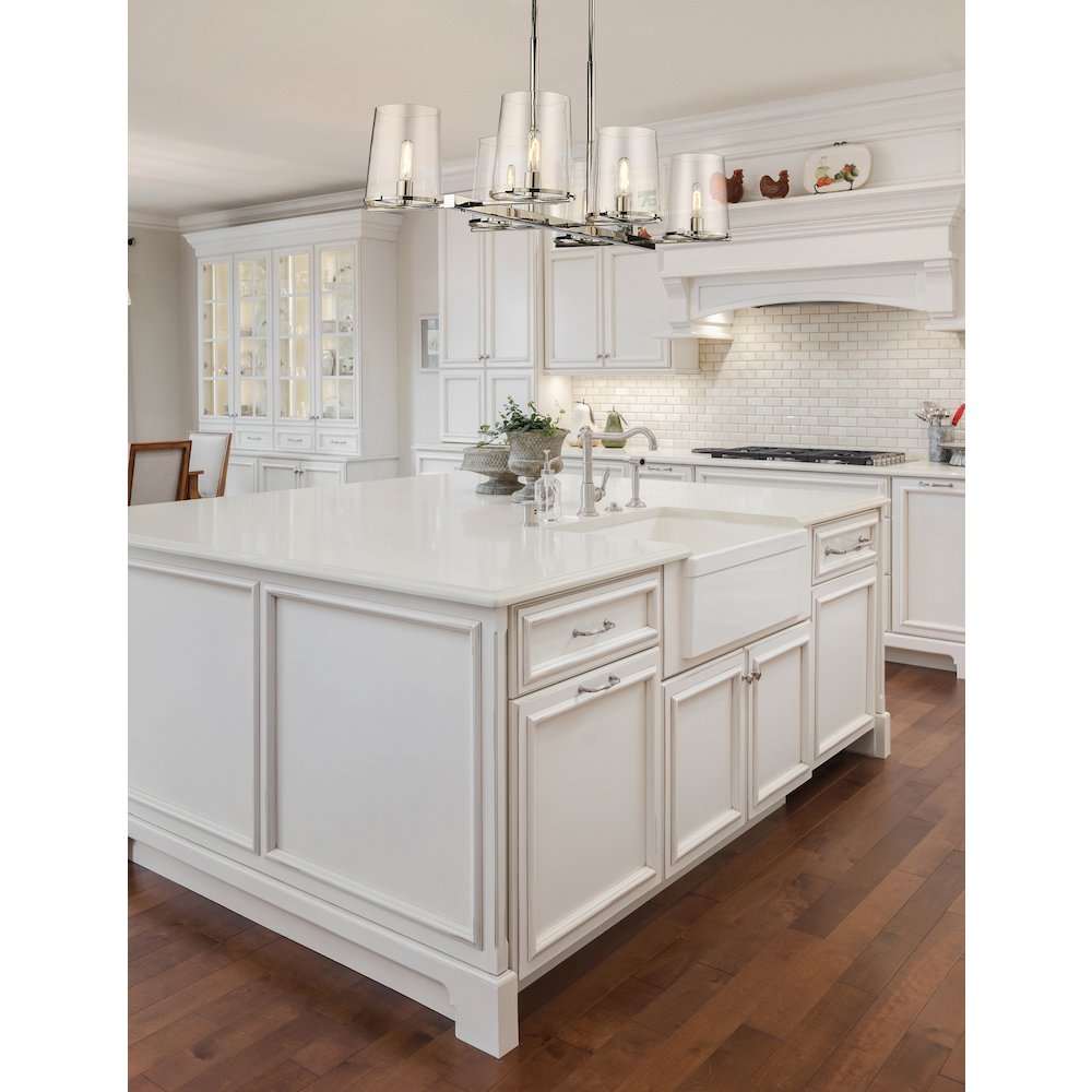 Z-Lite 6 Light Linear Chandelier