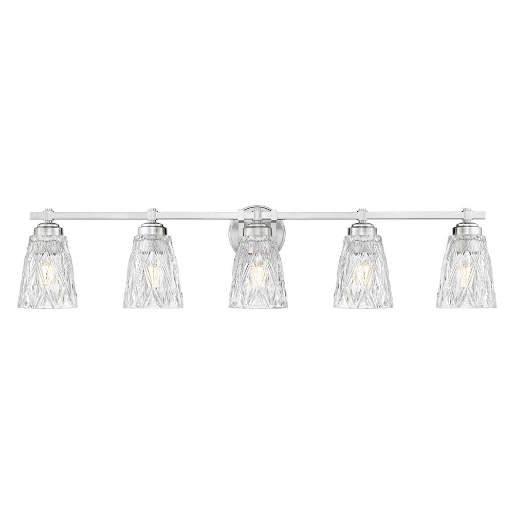 Z-Lite 5 Light Vanity, Brushed Nickel