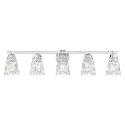 Z-Lite 5 Light Vanity, Brushed Nickel