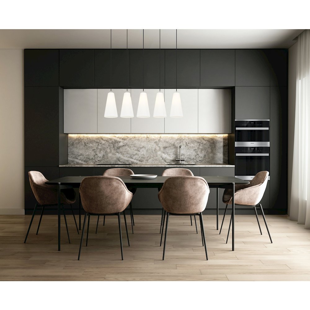 Z-Lite 5 Light Linear Chandelier