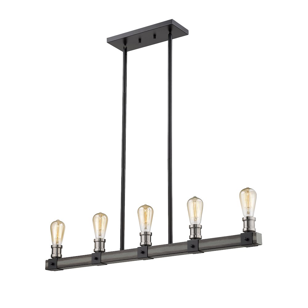 Z-Lite 5 Light Linear Chandelier