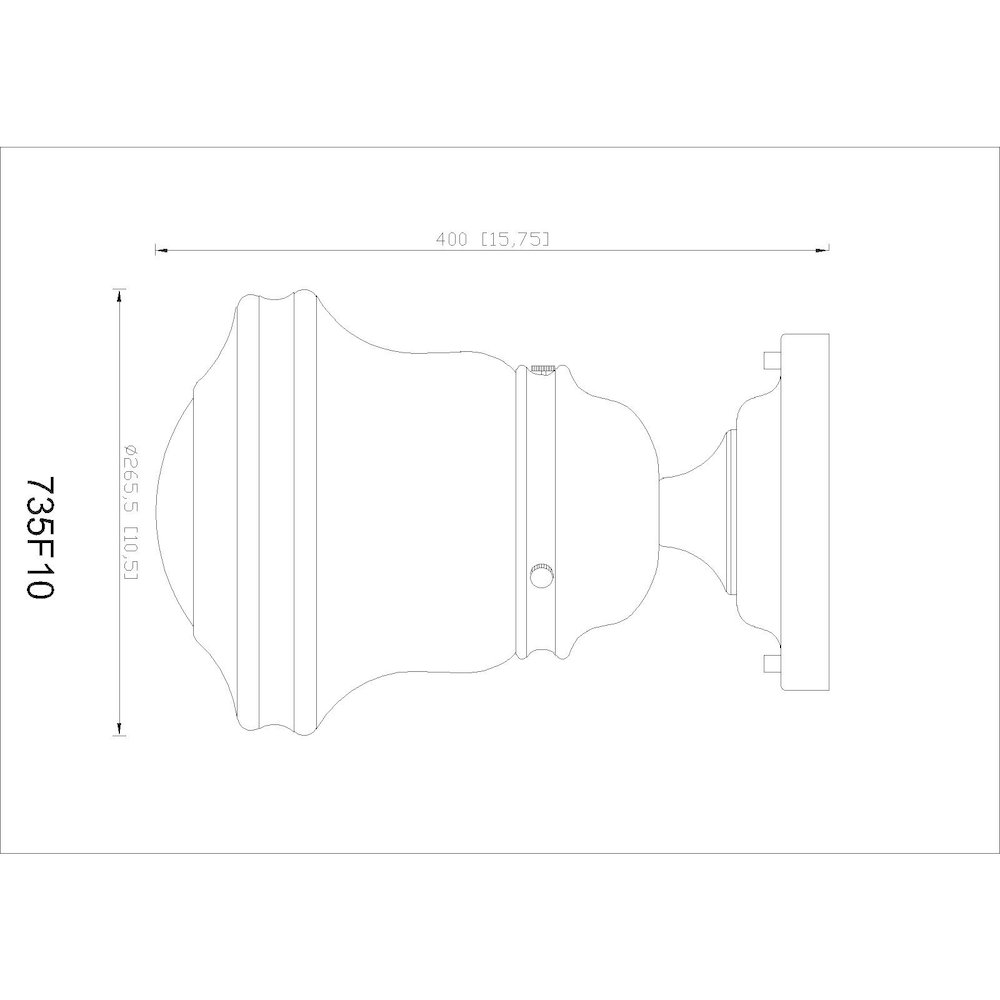 Z-Lite 1 Light Flush Mount