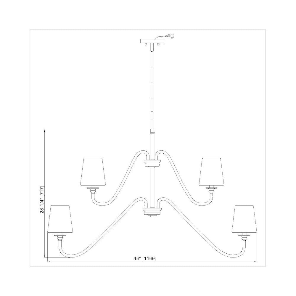 Z-Lite 9 Light Chandelier