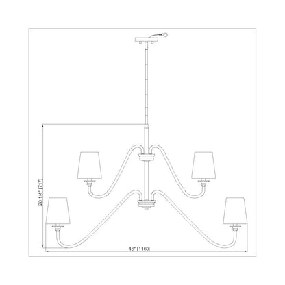 Z-Lite 9 Light Chandelier