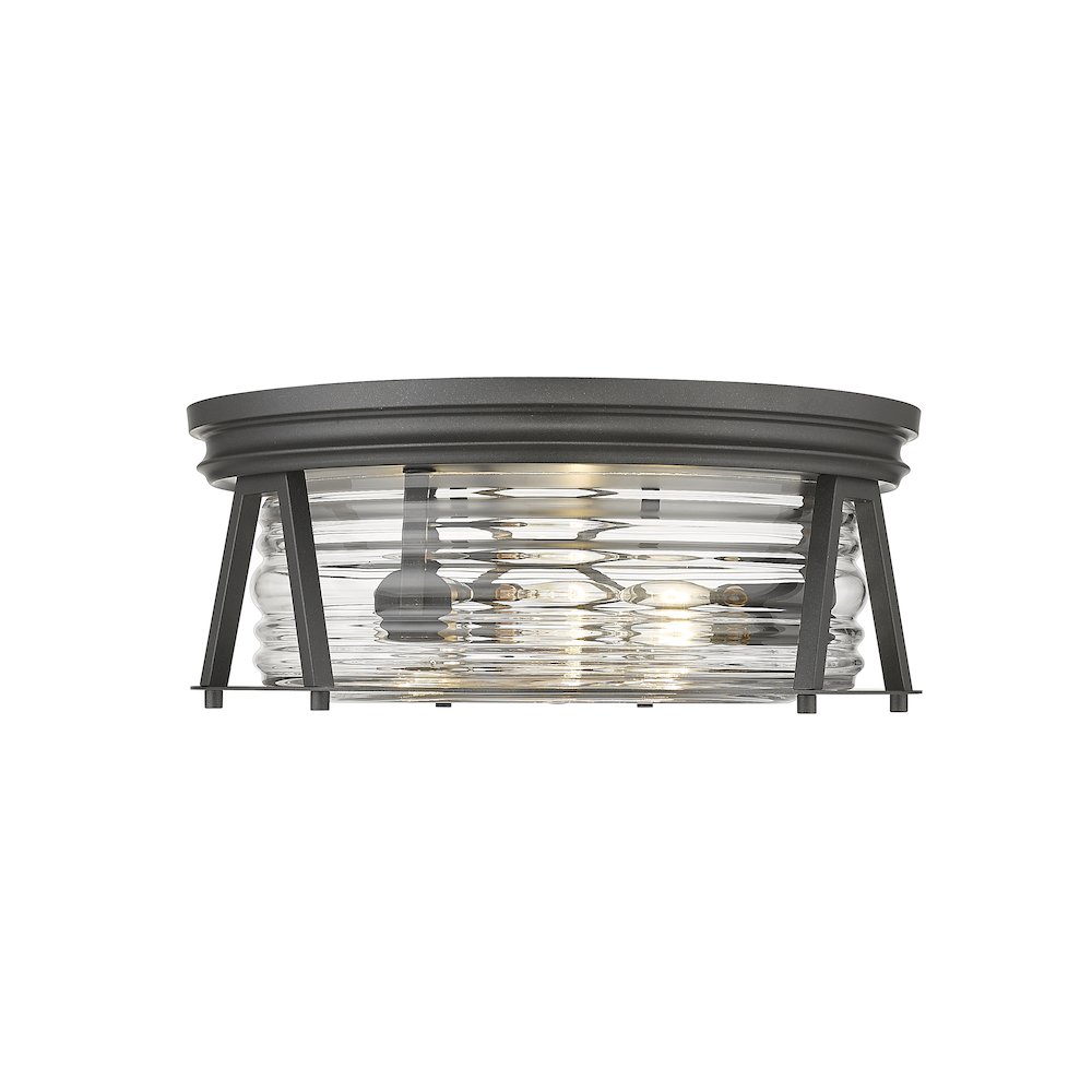 Z-Lite 3 Light Flush Mount