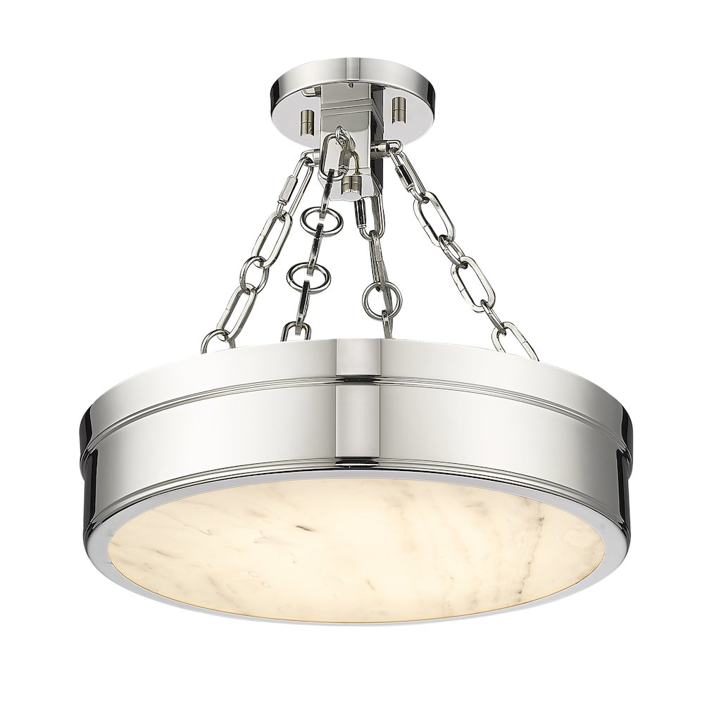 Z-Lite 1 Light Semi Flush Mount