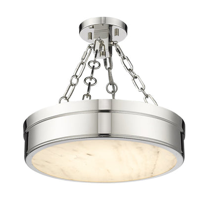 Z-Lite 1 Light Semi Flush Mount