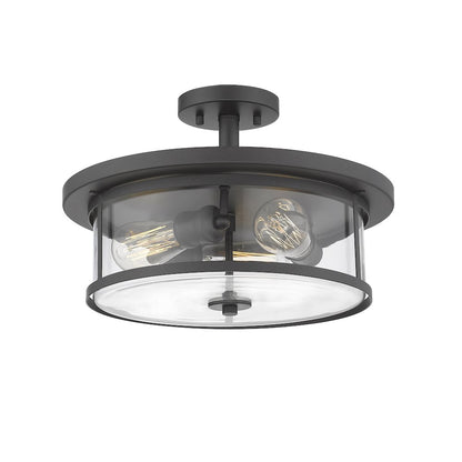 Z-Lite 3 Light Semi Flush Mount