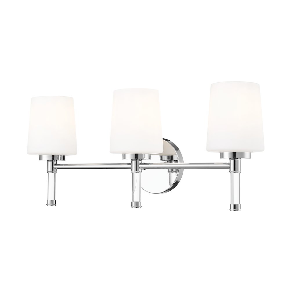 Z-Lite 3 Light Vanity, Chrome