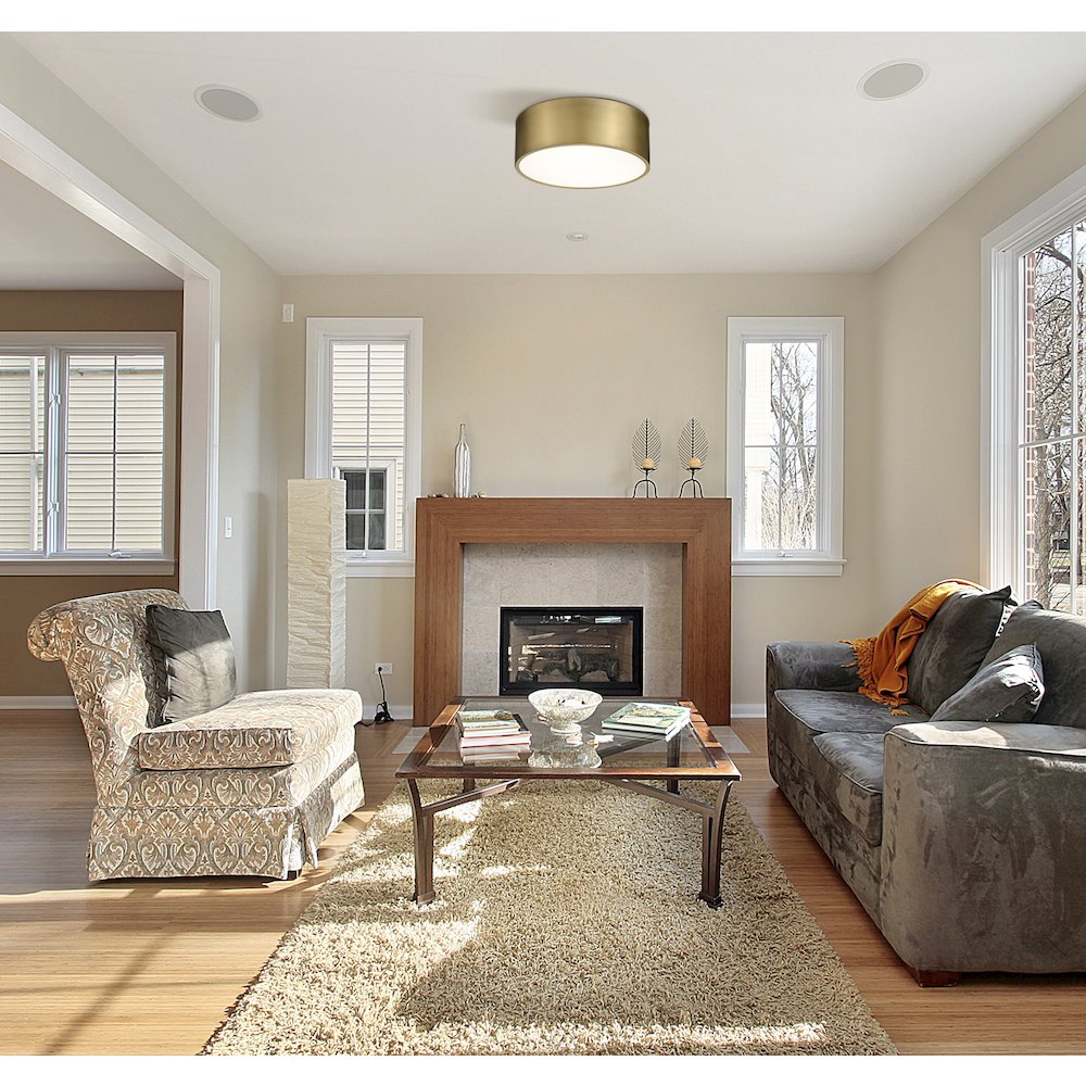 Z-Lite 3 Light Flush Mount