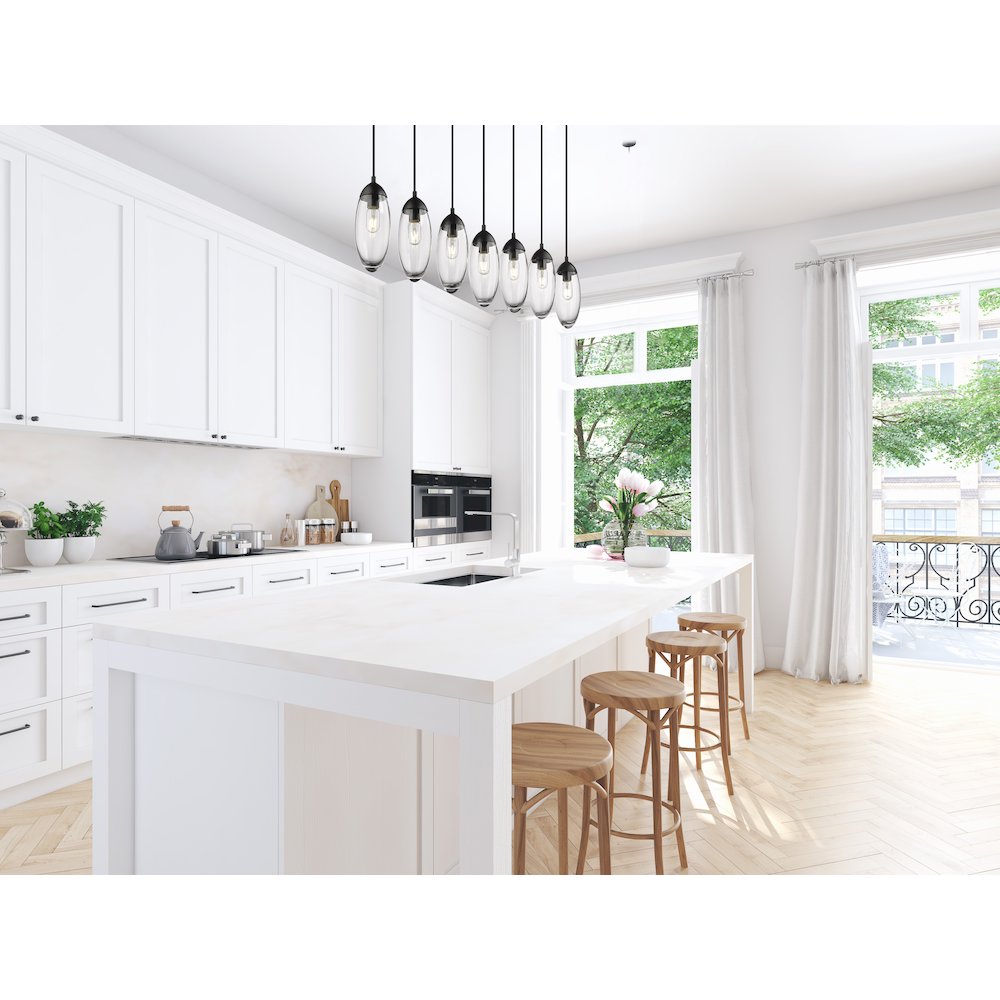 Z-Lite 7 Light Linear Chandelier