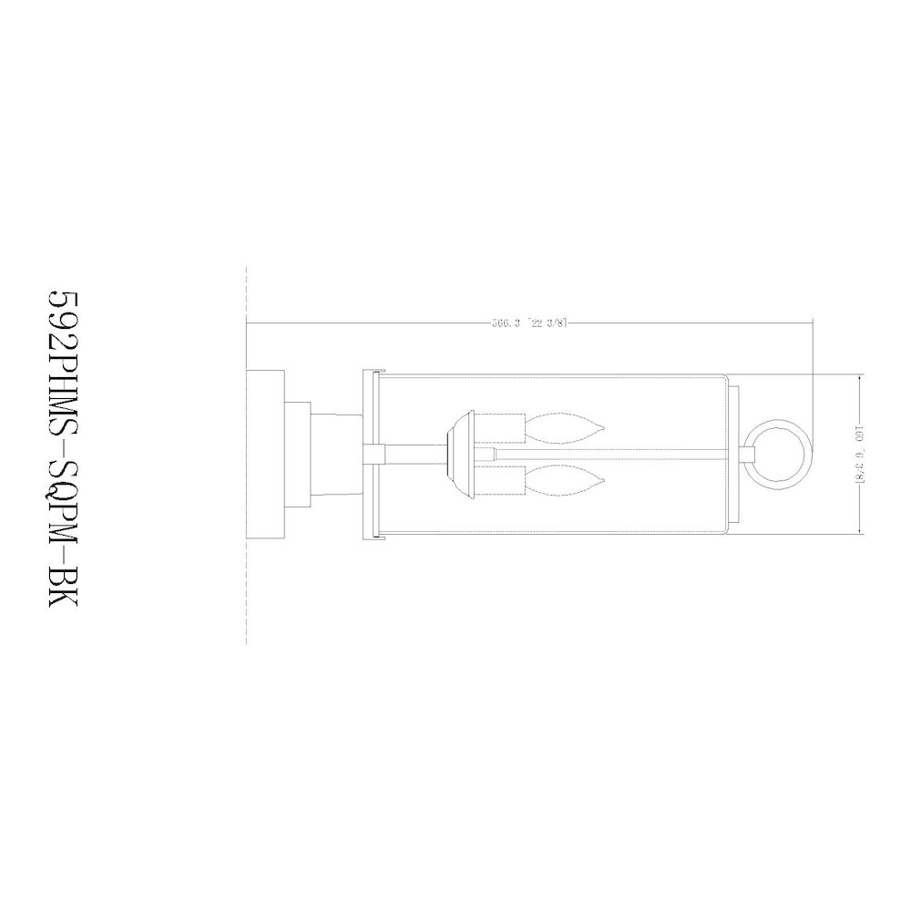 Z-Lite 2 Light Outdoor Pier Mounted Fixture