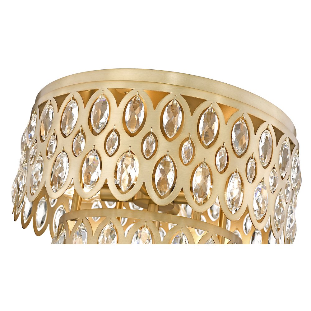 Z-Lite 5 Light Flush Mount