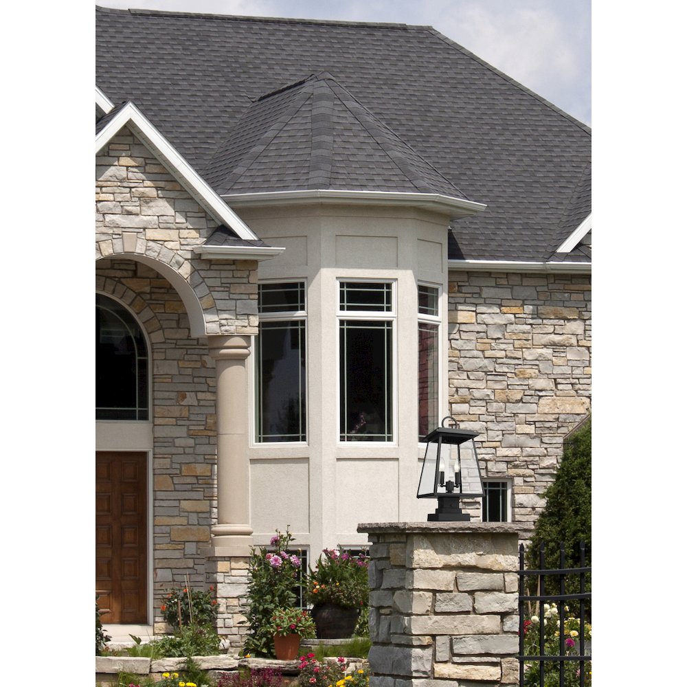 Z-Lite 2 Light Outdoor Pier Mounted Fixture