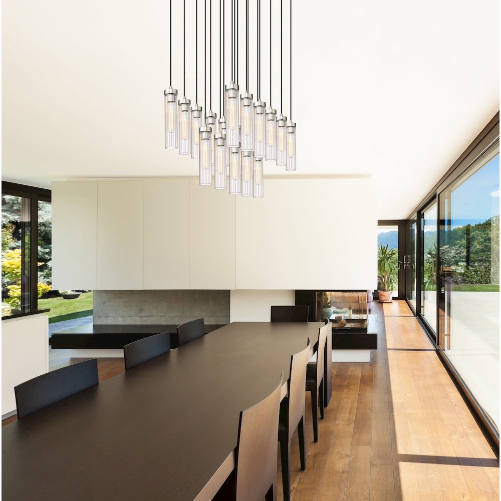 Z-Lite 17 Light Linear Chandelier