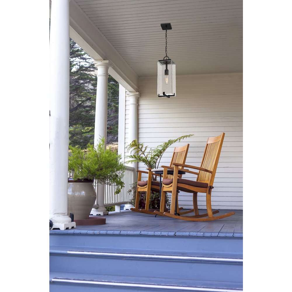 Z-Lite 1 Light Outdoor Chain Mount Ceiling Fixture
