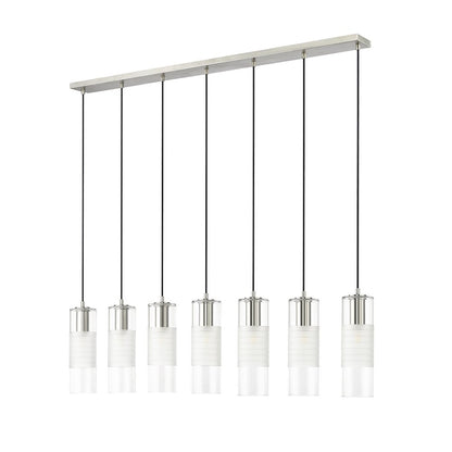 Z-Lite 7 Light Linear Chandelier
