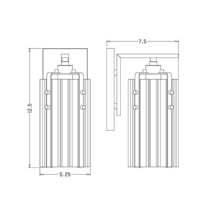 Z-Lite 1 Light Wall Sconce