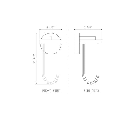 Z-Lite 1 Light Outdoor Wall Light