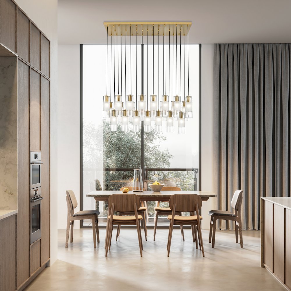 Z-Lite 17 Light Linear Chandelier