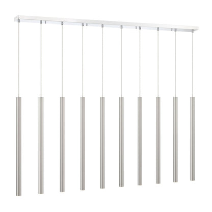 Z-Lite 10 Light Linear Chandelier
