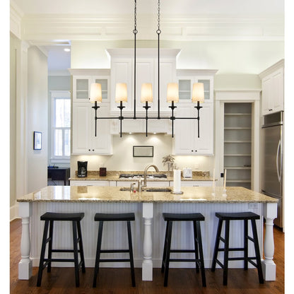 Z-Lite 5 Light Linear Chandelier