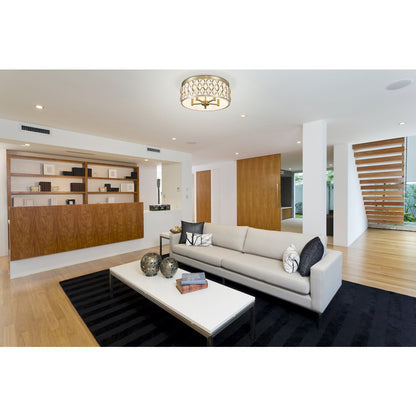 Z-Lite 5 Light Flush mount