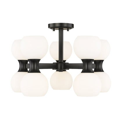 Z-Lite 10 Light Semi Flush Mount